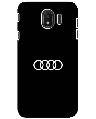 Чехол для Samsung Galaxy J4 2018 (SM-J400F) с картинкой «Audi White Logo» Чехол для Samsung Galaxy J4 2018 (SM-J400F) с картинкой «Audi White Logo»