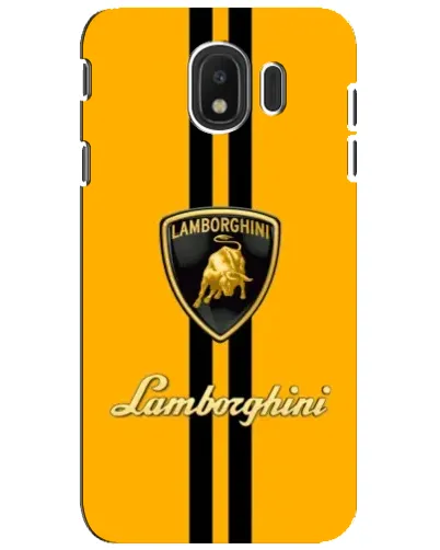Чехол для Samsung Galaxy J4 2018 (SM-J400F) с картинкой «Lamborghini Stripe желтый» Чехол для Samsung Galaxy J4 2018 (SM-J400F) с картинкой «Lamborghini Stripe желтый»