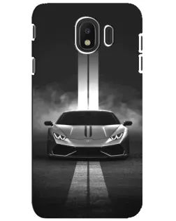 Чохол для Samsung Galaxy J4 2018 (SM-J400F) з картинкою «Lamborghini симетрія доріг»