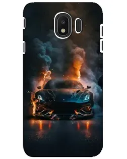 Чохол для Samsung Galaxy J4 2018 (SM-J400F) з картинкою «Lamborghini димна естетика»