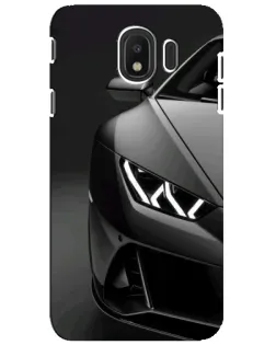 Чохол для Samsung Galaxy J4 2018 (SM-J400F) з картинкою «Lamborghini фари деталізація»