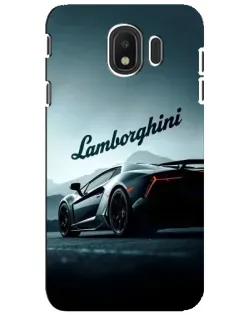 Чохол для Samsung Galaxy J4 2018 (SM-J400F) з картинкою «Класичний Lamborghini надпис»