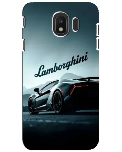 Чехол для Samsung Galaxy J4 2018 (SM-J400F) с картинкой «Классическая надпись Lamborghini» Чехол для Samsung Galaxy J4 2018 (SM-J400F) с картинкой «Классическая надпись Lamborghini»