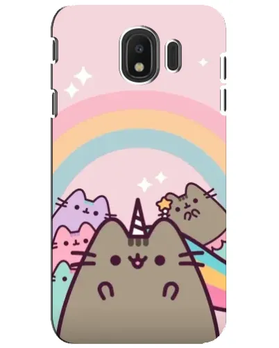 Чехол для Samsung Galaxy J4 2018 (SM-J400F) с картинкой «Единорог Pusheen» Чехол для Samsung Galaxy J4 2018 (SM-J400F) с картинкой «Единорог Pusheen»