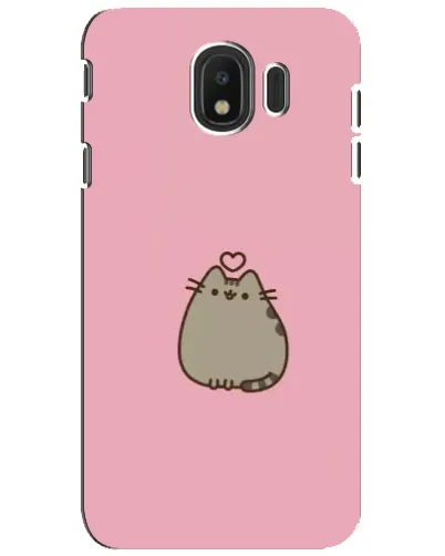 Чехол для Samsung Galaxy J4 2018 (SM-J400F) с картинкой «Pusheen сердце» Чехол для Samsung Galaxy J4 2018 (SM-J400F) с картинкой «Pusheen сердце»
