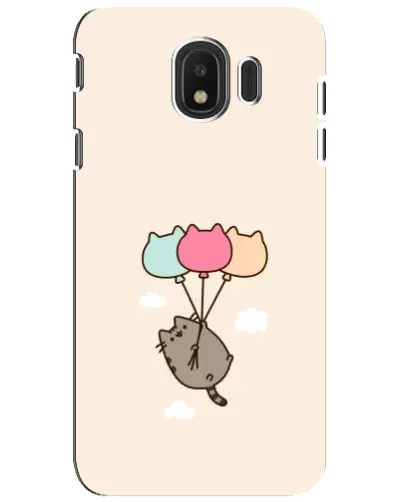 Чехол для Samsung Galaxy J4 2018 (SM-J400F) с картинкой «Пушин на шариках» Чехол для Samsung Galaxy J4 2018 (SM-J400F) с картинкой «Пушин на шариках»