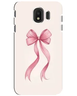 Чехол для Samsung Galaxy J4 2018 (SM-J400F) с картинкой «Розовый бант»