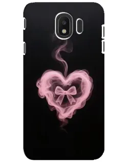 Чехол для Samsung Galaxy J4 2018 (SM-J400F) с картинкой «Дымчатое сердце»