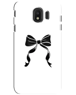 Чехол для Samsung Galaxy J4 2018 (SM-J400F) с картинкой «Классический бант»