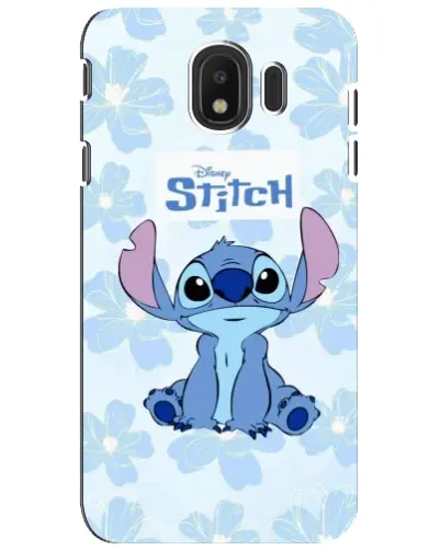 Чехол для Samsung Galaxy J4 2018 (SM-J400F) с картинкой «Stitch среди цветов» Чехол для Samsung Galaxy J4 2018 (SM-J400F) с картинкой «Stitch среди цветов»