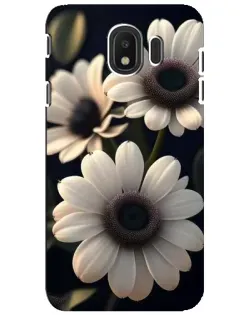 Чехол для Samsung Galaxy J4 2018 (SM-J400F) с картинкой «Белые маргаритки макро» Чехол для Samsung Galaxy J4 2018 (SM-J400F) с картинкой «Белые маргаритки макро»
