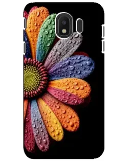 Чехол для Samsung Galaxy J4 2018 (SM-J400F) с картинкой «Радужный цветок» Чехол для Samsung Galaxy J4 2018 (SM-J400F) с картинкой «Радужный цветок»