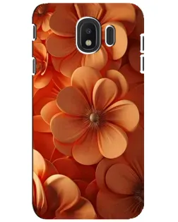 Чехол для Samsung Galaxy J4 2018 (SM-J400F) с картинкой «Оранжевый макро цветок» Чехол для Samsung Galaxy J4 2018 (SM-J400F) с картинкой «Оранжевый макро цветок»