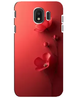 Чехол для Samsung Galaxy J4 2018 (SM-J400F) с картинкой «Маковые соцветия» Чехол для Samsung Galaxy J4 2018 (SM-J400F) с картинкой «Маковые соцветия»
