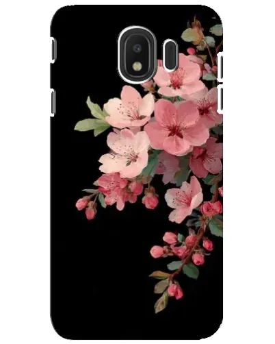 Чехол для Samsung Galaxy J4 2018 (SM-J400F) с картинкой «Розовая ветка сакуры»