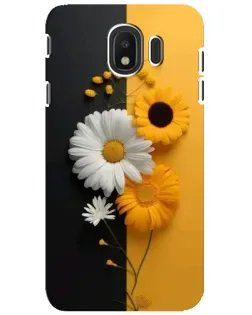Чехол для Samsung Galaxy J4 2018 (SM-J400F) с картинкой «Подсолнух и ромашка» Чехол для Samsung Galaxy J4 2018 (SM-J400F) с картинкой «Подсолнух и ромашка»
