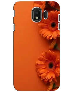 Чехол для Samsung Galaxy J4 2018 (SM-J400F) с картинкой «Оранжевые герберы» Чехол для Samsung Galaxy J4 2018 (SM-J400F) с картинкой «Оранжевые герберы»