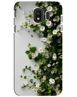 Чехол для Samsung Galaxy J4 2018 (SM-J400F) с картинкой «Ветка мелких белых цветов» Чехол для Samsung Galaxy J4 2018 (SM-J400F) с картинкой «Ветка мелких белых цветов»