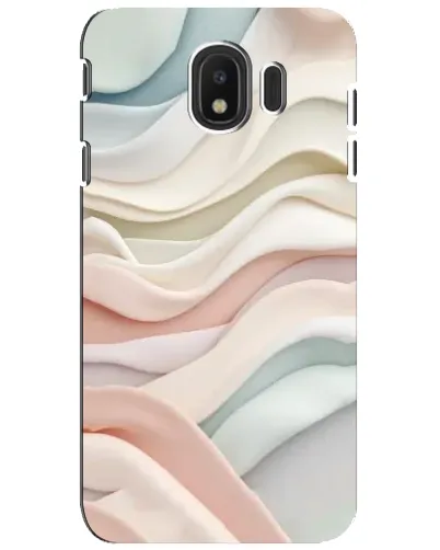 Чехол для Samsung Galaxy J4 2018 (SM-J400F) с картинкой «Пастельные нежные волны» Чехол для Samsung Galaxy J4 2018 (SM-J400F) с картинкой «Пастельные нежные волны»