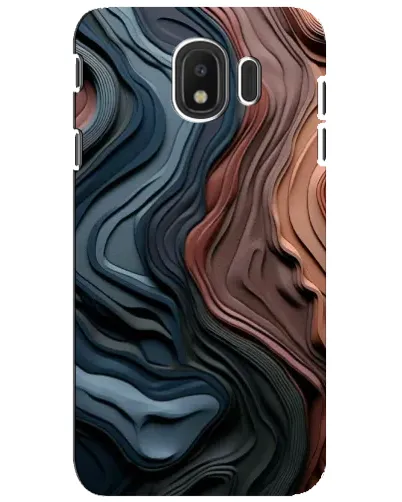 Чехол для Samsung Galaxy J4 2018 (SM-J400F) с картинкой «Цветные волны каньона» Чехол для Samsung Galaxy J4 2018 (SM-J400F) с картинкой «Цветные волны каньона»