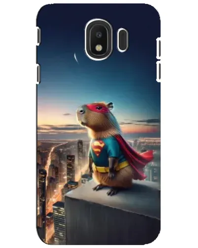 Чохол для Samsung Galaxy J4 2018 (SM-J400F) з картинкою «Капі-мен супергерой» Чохол для Samsung Galaxy J4 2018 (SM-J400F) з картинкою «Капі-мен супергерой»
