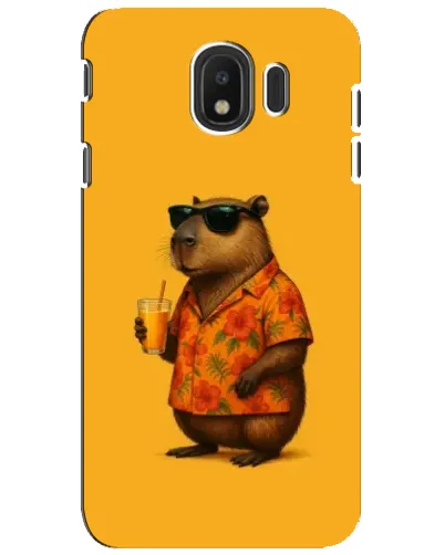 Чохол для Samsung Galaxy J4 2018 (SM-J400F) з картинкою «Капібара на відпочинку» Чохол для Samsung Galaxy J4 2018 (SM-J400F) з картинкою «Капібара на відпочинку»