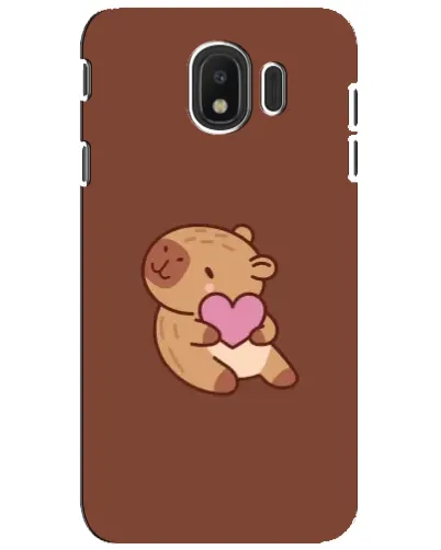 Чохол для Samsung Galaxy J4 2018 (SM-J400F) з картинкою «Капібара з серцем» Чохол для Samsung Galaxy J4 2018 (SM-J400F) з картинкою «Капібара з серцем»