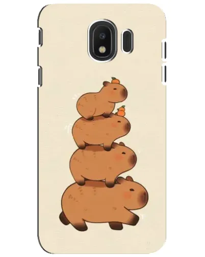 Чохол для Samsung Galaxy J4 2018 (SM-J400F) з картинкою «Вежа з капібар» Чохол для Samsung Galaxy J4 2018 (SM-J400F) з картинкою «Вежа з капібар»