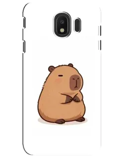 Чохол для Samsung Galaxy J4 2018 (SM-J400F) з картинкою «Товстенька капібара»