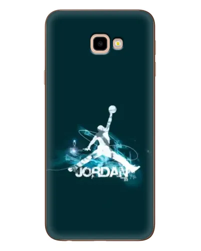 Чехол для Samsung Galaxy J4 Plus (J4+, J415) с картинкой «Jordan Blue Fire»