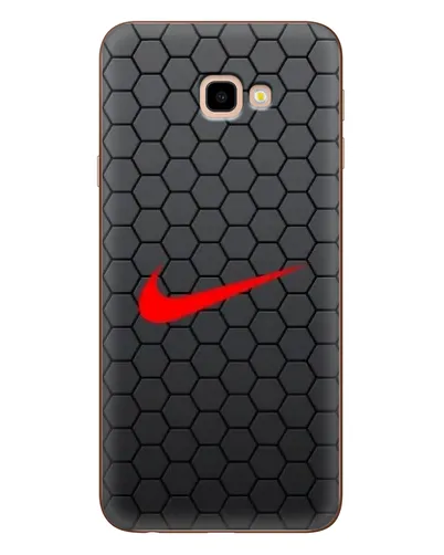 Чехол для Samsung Galaxy J4 Plus (J4+, J415) с картинкой «Nike — карбоновая сетка»