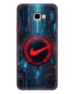 Чехол для Samsung Galaxy J4 Plus (J4+, J415) с картинкой «Техногенный стиль Nike» Чехол для Samsung Galaxy J4 Plus (J4+, J415) с картинкой «Техногенный стиль Nike»