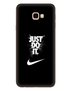 Чехол для Samsung Galaxy J4 Plus (J4+, J415) с картинкой «Текстовый принт Nike» Чехол для Samsung Galaxy J4 Plus (J4+, J415) с картинкой «Текстовый принт Nike»