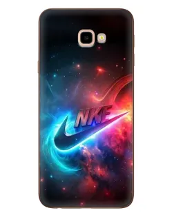 Чехол для Samsung Galaxy J4 Plus (J4+, J415) с картинкой «Огненный логотип Nike» Чехол для Samsung Galaxy J4 Plus (J4+, J415) с картинкой «Огненный логотип Nike»