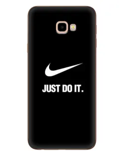 Чехол для Samsung Galaxy J4 Plus (J4+, J415) с картинкой «Классический принт Nike» Чехол для Samsung Galaxy J4 Plus (J4+, J415) с картинкой «Классический принт Nike»