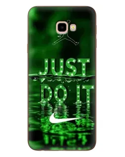 Чехол для Samsung Galaxy J4 Plus (J4+, J415) с картинкой «Зеленый неоновый Nike» Чехол для Samsung Galaxy J4 Plus (J4+, J415) с картинкой «Зеленый неоновый Nike»