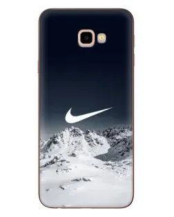 Чехол для Samsung Galaxy J4 Plus (J4+, J415) с картинкой «Nike — зимние горы» Чехол для Samsung Galaxy J4 Plus (J4+, J415) с картинкой «Nike — зимние горы»
