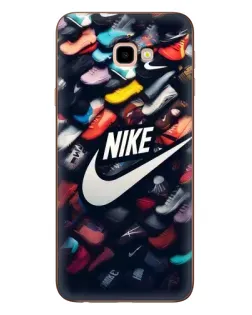 Чехол для Samsung Galaxy J4 Plus (J4+, J415) с картинкой «Коллекция кроссовок Nike» Чехол для Samsung Galaxy J4 Plus (J4+, J415) с картинкой «Коллекция кроссовок Nike»