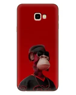 Чехол для Samsung Galaxy J4 Plus (J4+, J415) с картинкой «Bored Ape в красном» Чехол для Samsung Galaxy J4 Plus (J4+, J415) с картинкой «Bored Ape в красном»