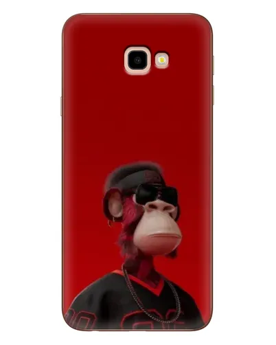 Чехол для Samsung Galaxy J4 Plus (J4+, J415) с картинкой «Bored Ape в красном» Чехол для Samsung Galaxy J4 Plus (J4+, J415) с картинкой «Bored Ape в красном»