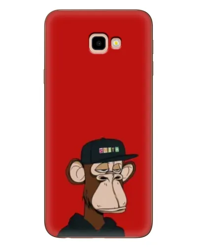 Чехол для Samsung Galaxy J4 Plus (J4+, J415) с картинкой «Bored Ape — красный фон» Чехол для Samsung Galaxy J4 Plus (J4+, J415) с картинкой «Bored Ape — красный фон»