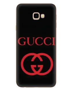 Чехол для Samsung Galaxy J4 Plus (J4+, J415) с картинкой «Gucci — красный логотип» Чехол для Samsung Galaxy J4 Plus (J4+, J415) с картинкой «Gucci — красный логотип»