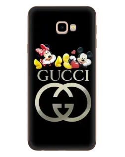 Чехол для Samsung Galaxy J4 Plus (J4+, J415) с картинкой «Gucci — герои Disney» Чехол для Samsung Galaxy J4 Plus (J4+, J415) с картинкой «Gucci — герои Disney»