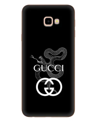 Чехол для Samsung Galaxy J4 Plus (J4+, J415) с картинкой «Gucci — серебряная змея» Чехол для Samsung Galaxy J4 Plus (J4+, J415) с картинкой «Gucci — серебряная змея»