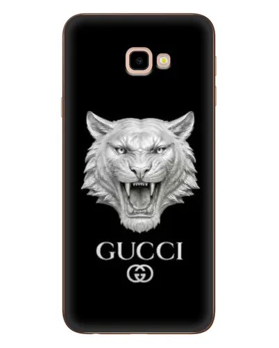 Чехол для Samsung Galaxy J4 Plus (J4+, J415) с картинкой «Gucci — серебряный лев» Чехол для Samsung Galaxy J4 Plus (J4+, J415) с картинкой «Gucci — серебряный лев»