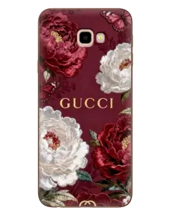 Чехол для Samsung Galaxy J4 Plus (J4+, J415) с картинкой «Gucci — бордовые розы» Чехол для Samsung Galaxy J4 Plus (J4+, J415) с картинкой «Gucci — бордовые розы»