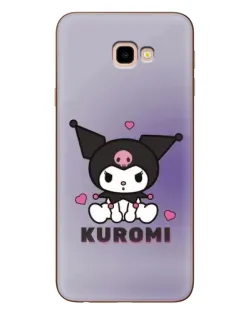 Чехол для Samsung Galaxy J4 Plus (J4+, J415) с картинкой «Kuromi — фиолетовый арт»