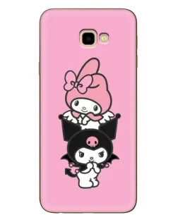 Чехол для Samsung Galaxy J4 Plus (J4+, J415) с картинкой «My Melody и Kuromi»