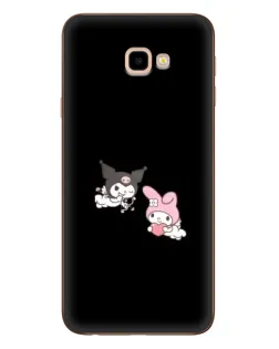 Чехол для Samsung Galaxy J4 Plus (J4+, J415) с картинкой «My Melody и Kuromi»