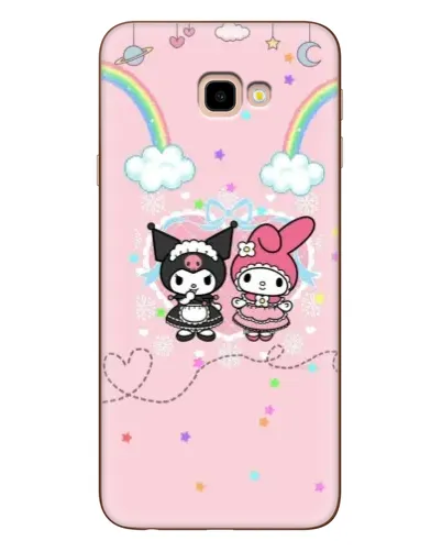 Чехол для Samsung Galaxy J4 Plus (J4+, J415) с картинкой «My Melody и Kuromi»